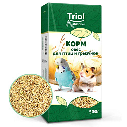 Тriol Standard корм для птиц и грызунов овёс - 500 г