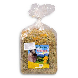 Fiory сено Альпийское Alpiland Yellow с одуванчиком - 500 г