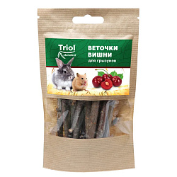 Тriol Standard лакомство для грызунов веточки вишни - 40 г