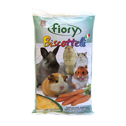 Fiory Biscottelli бисквиты для грызунов с морковью - 35 г