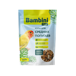 Bambini Pets корм для средних попугаев - 800 г