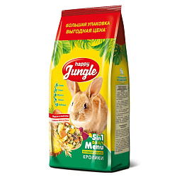 Happy Jungle сухой корм для кроликов - 900 г