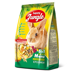 Happy Jungle сухой корм для кроликов - 400 г